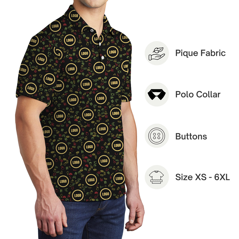 Grateful Season Custom Logo Thanksgiving Polo Shirt