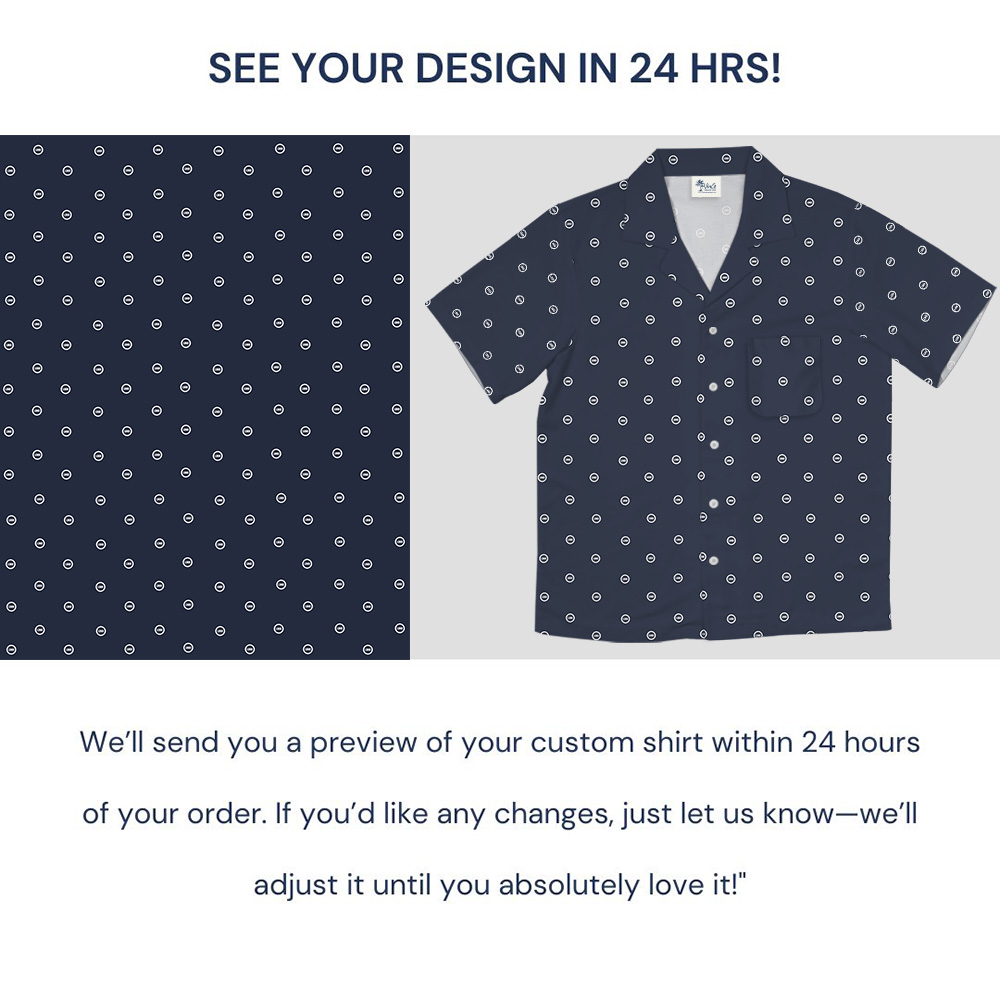 Custom Small Logos Hawaiian Shirt