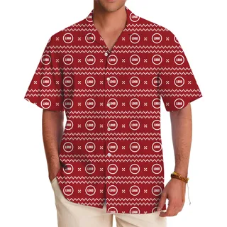 [Live Preview] Cozy Custom Logo Christmas Hawaiian Shirt
