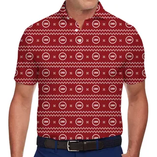 [Live Preview] Cozy Custom Logo Christmas Polo Shirt
