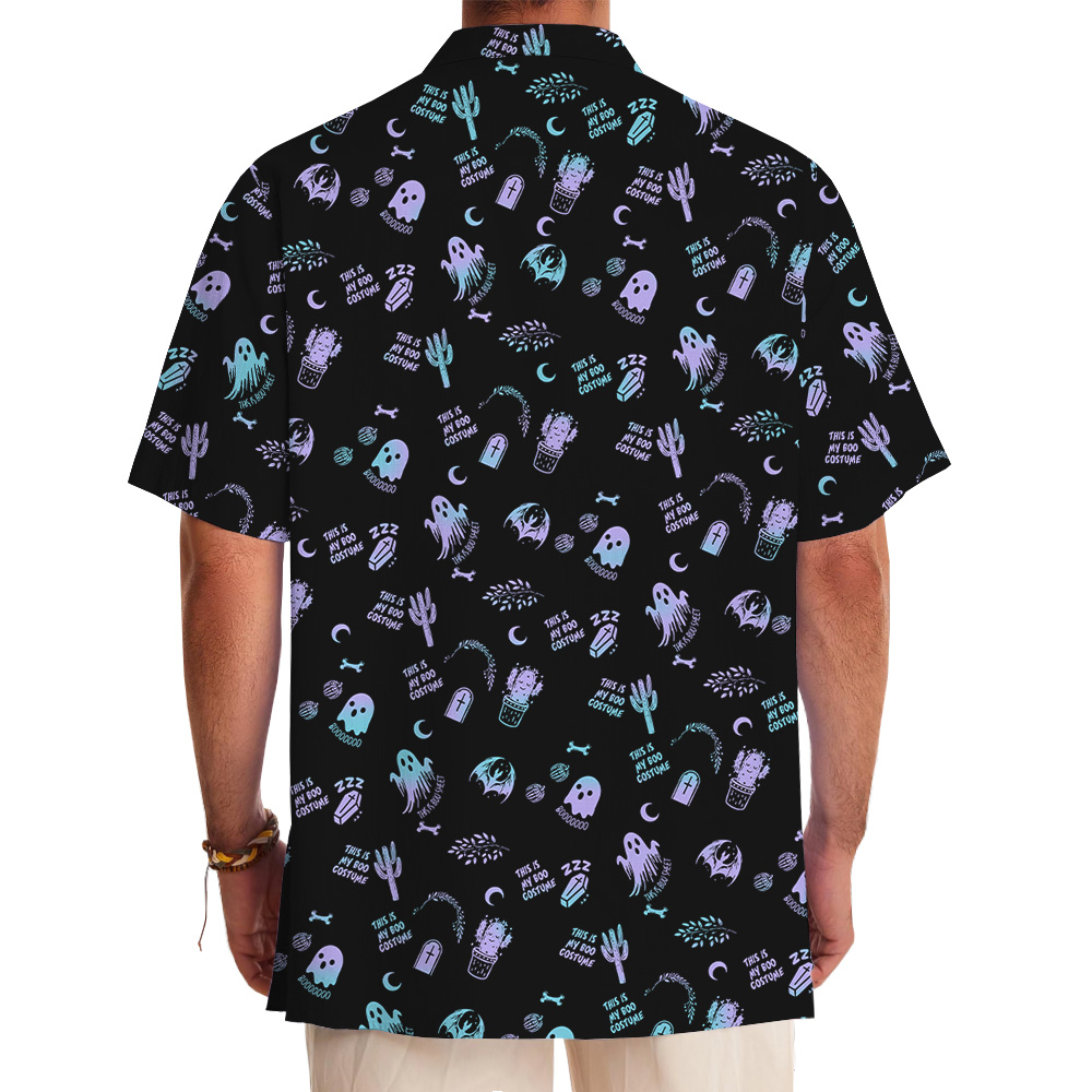 Halloween Pastel Ghost Party Hawaiian Shirt