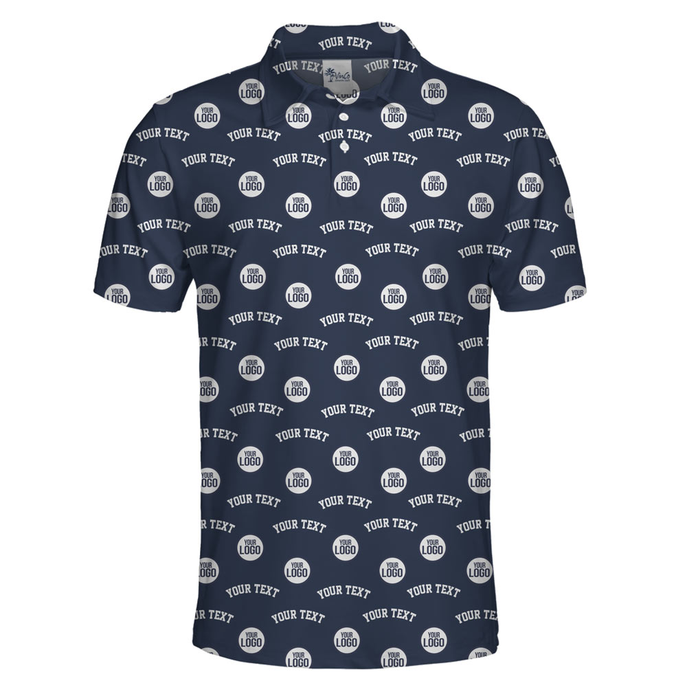 Custom Branding Golf Polo Shirt With Live Preview
