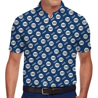 Personalized Collared Polo Shirt With Logo And Text