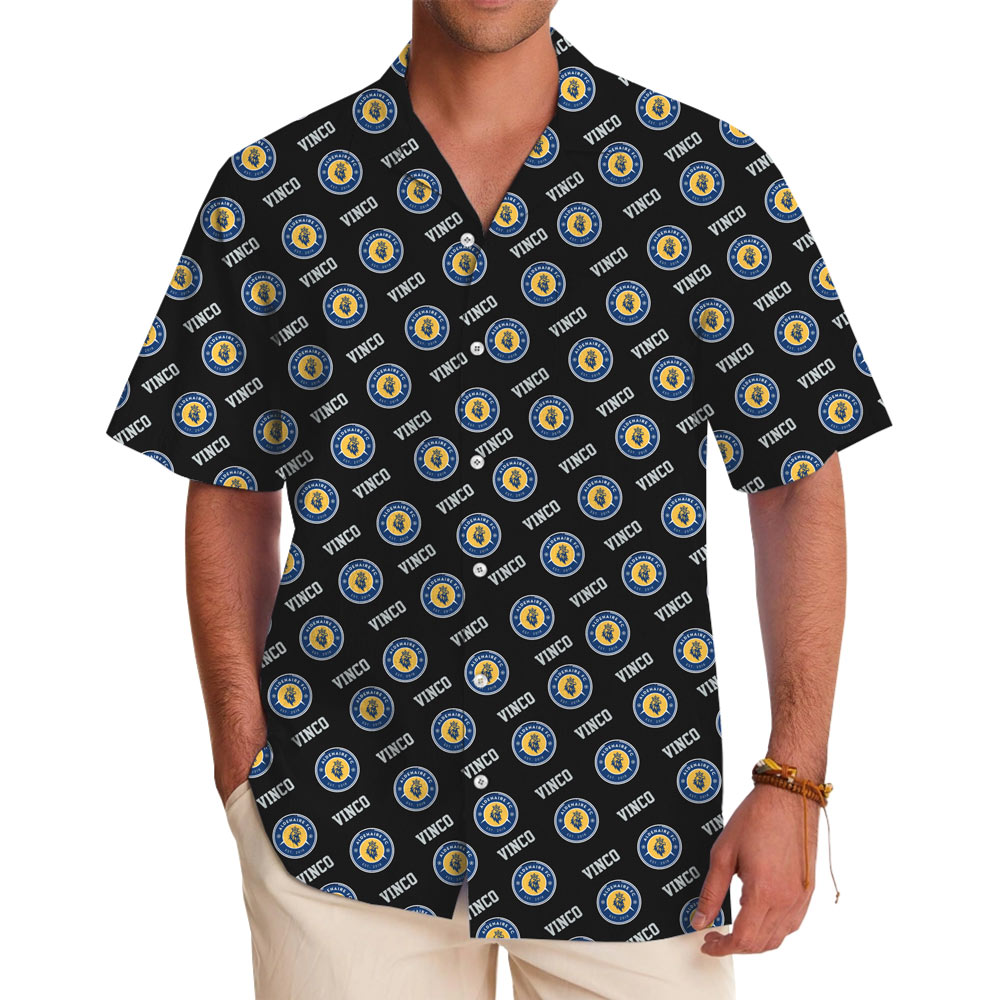 Full Custom Text And Logo Hawaiian Shirt - variant image 1