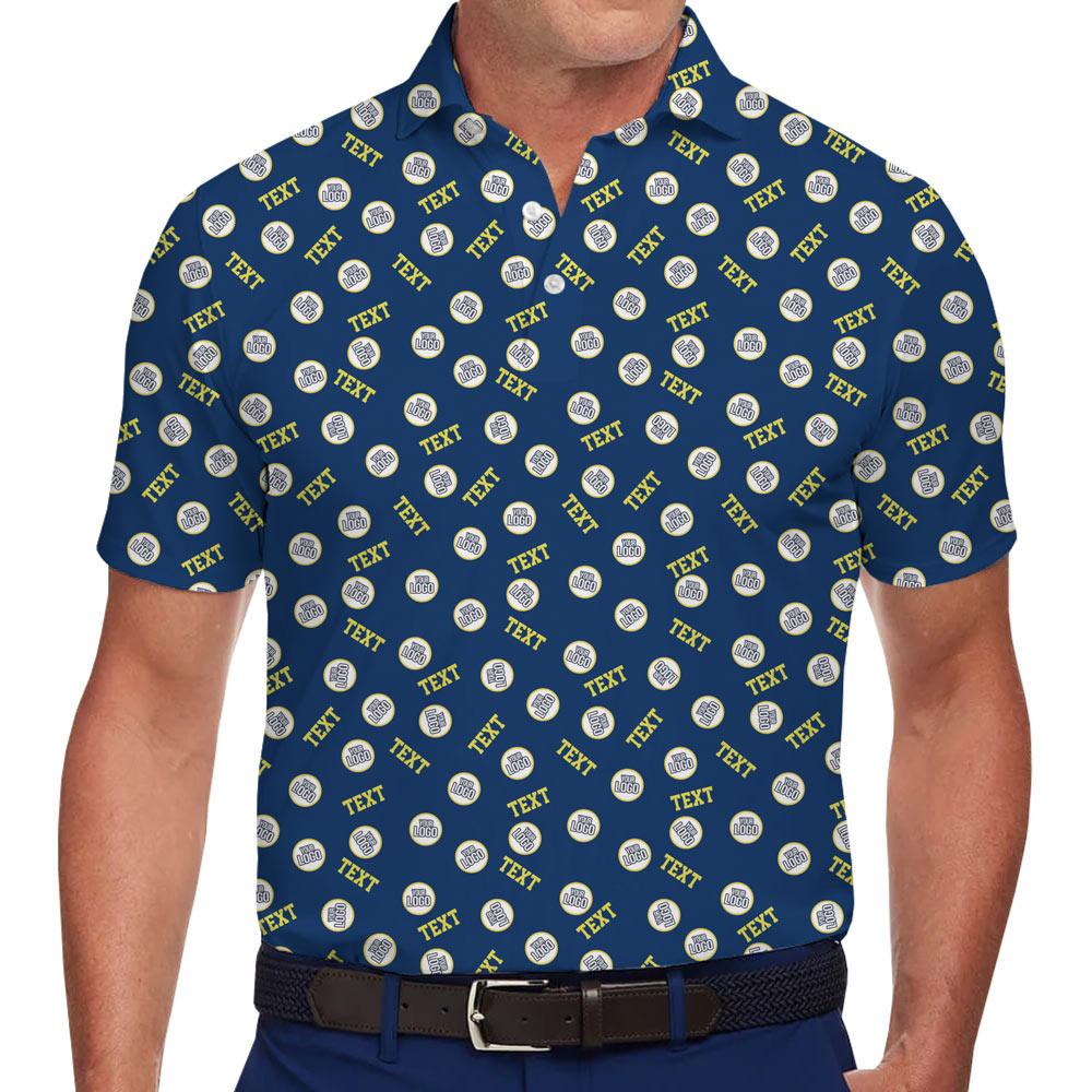 Personalized Golf Polo Shirt With Name And Color - variant image 1