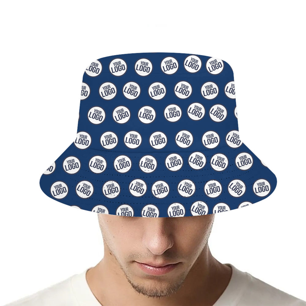 Custom Company Logo And Color Bucket Hat Live Preview - variant image 1