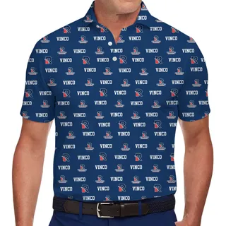 Custom Logo And Text Collared Polo Shirt