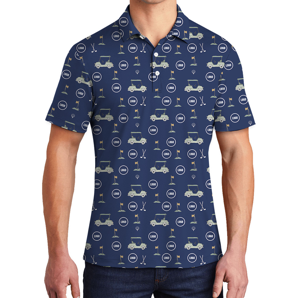 Personalized Polo Golf Shirt With Logo - variant image 1