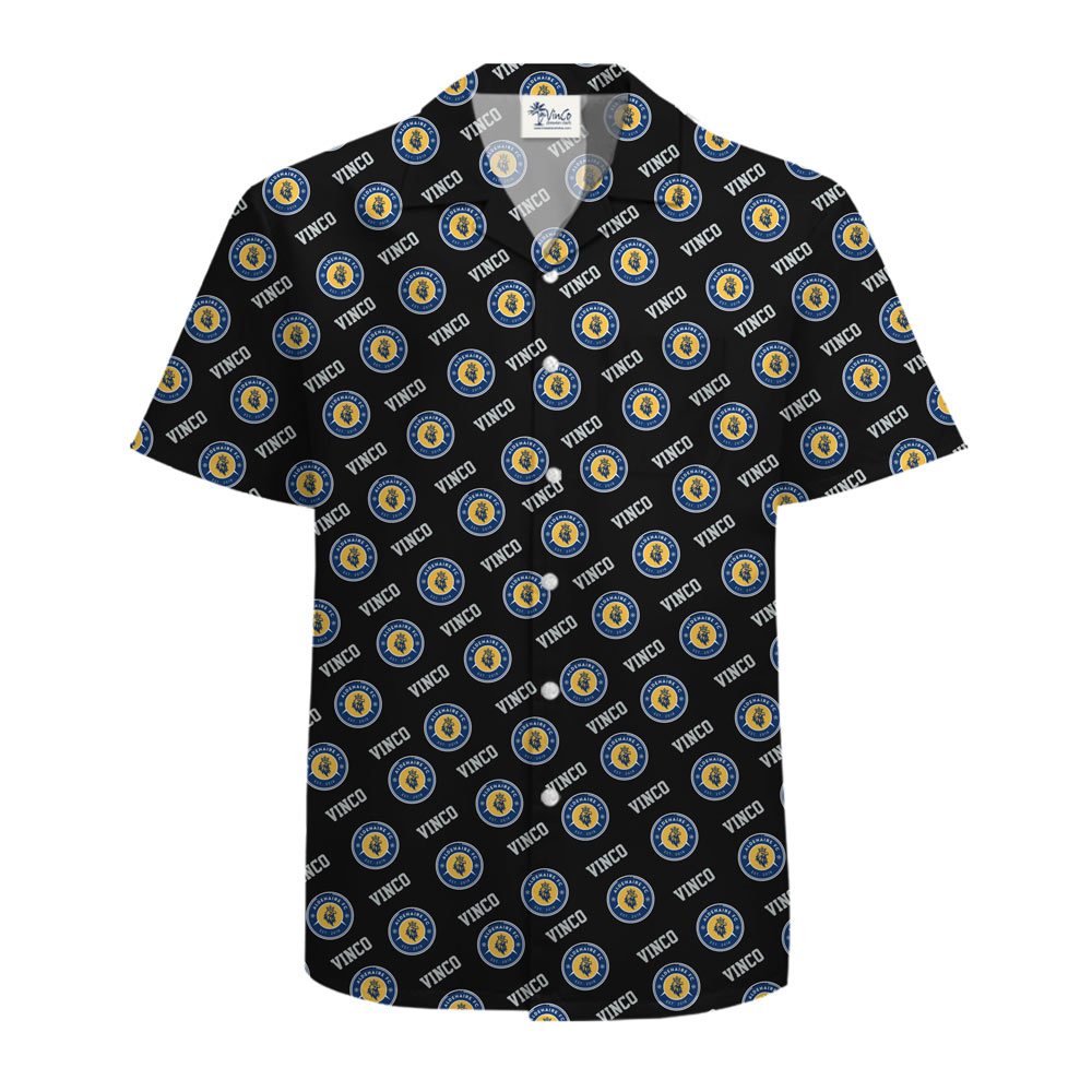 Full Custom Text And Logo Hawaiian Shirt
