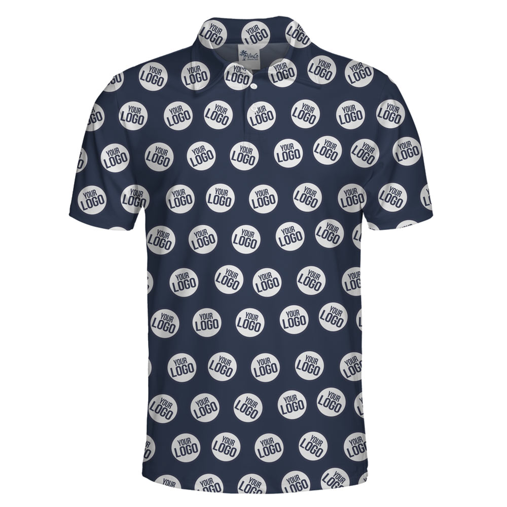 Personalized Collared Polo Shirt With Logos