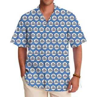 Custom Hawaiian Shirts With Company Logo And Preview