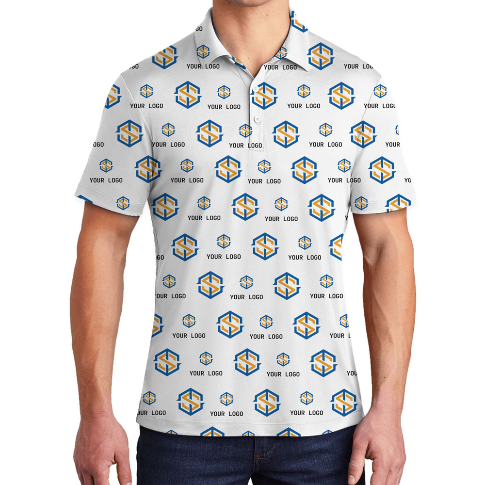 [Live Preview] Custom Polo Shirt With 2 Logos - variant image 1