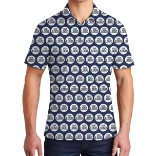 Custom Golf Shirt With Company Logo And Preview