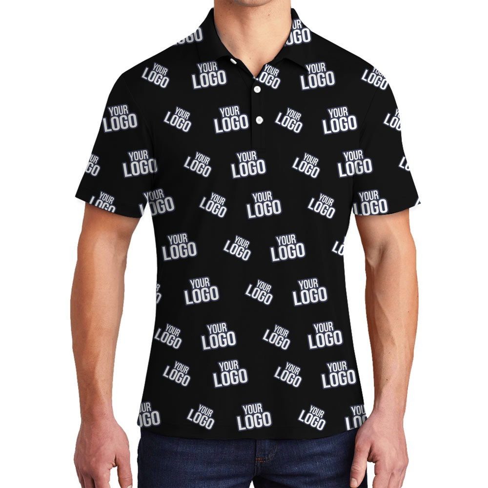Custom Logo Collared Golf Polo Shirt With Live Preview - variant image 1