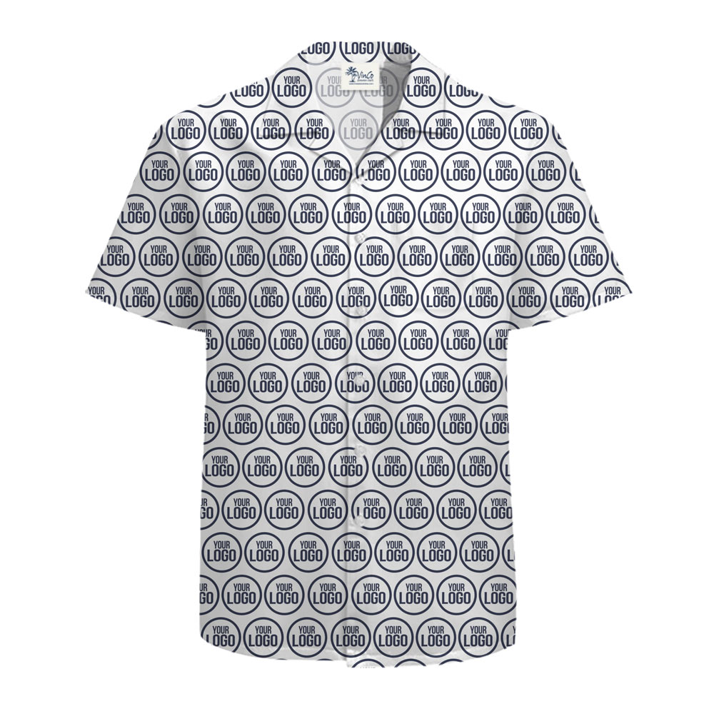 Custom Hawaiian Shirts With Company Logo And Preview