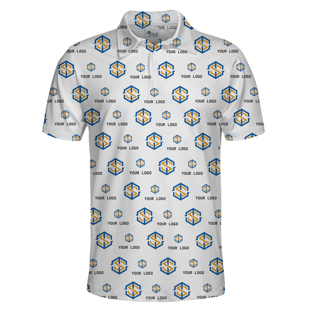 [Live Preview] Custom Polo Shirt With 2 Logos