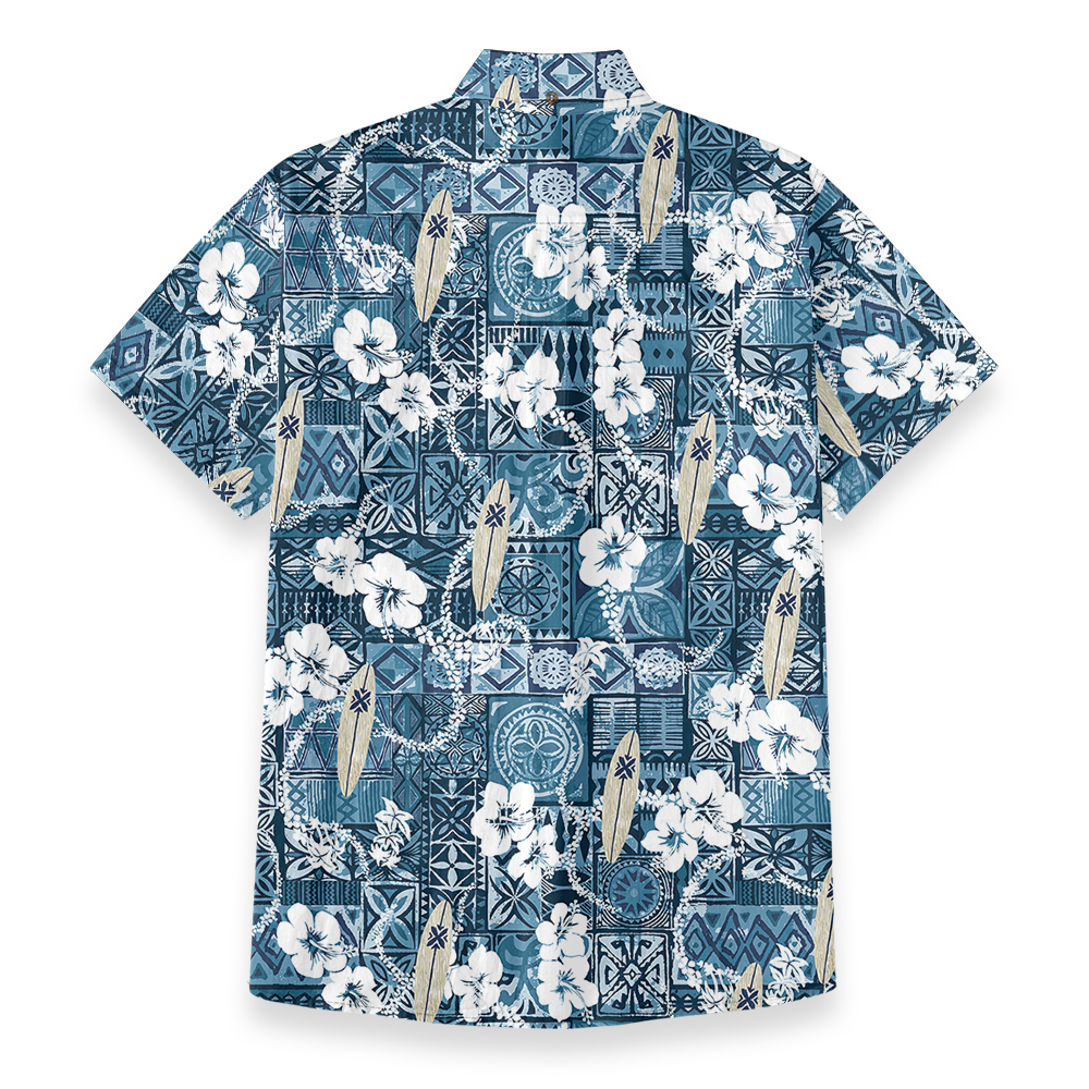 Ocean Breeze Custom Pocket Button Down Shirt