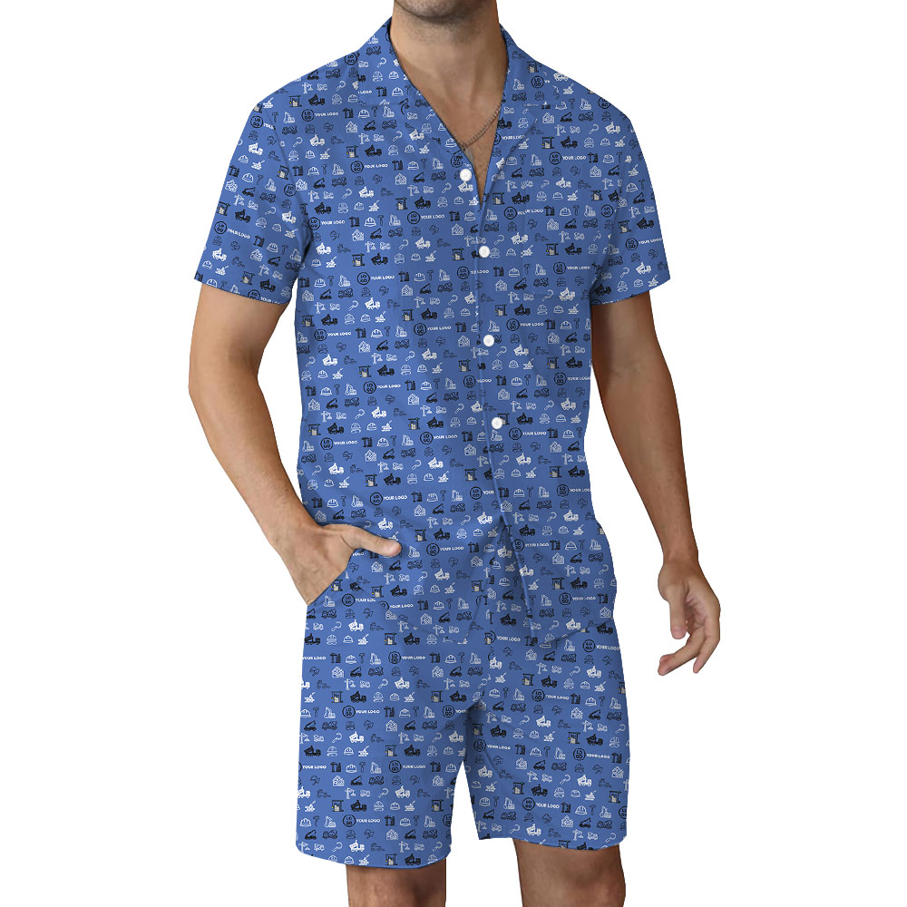 [Live Preview] Custom Logo Hawaiian Set With Multiple Colors
