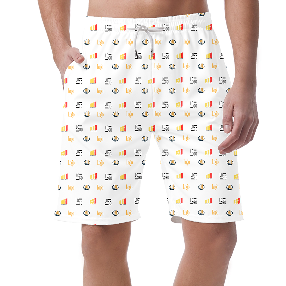 [Multiple Logo] Custom Hawaiian Shorts with Small Logo and New Instant Preview - variant image 1