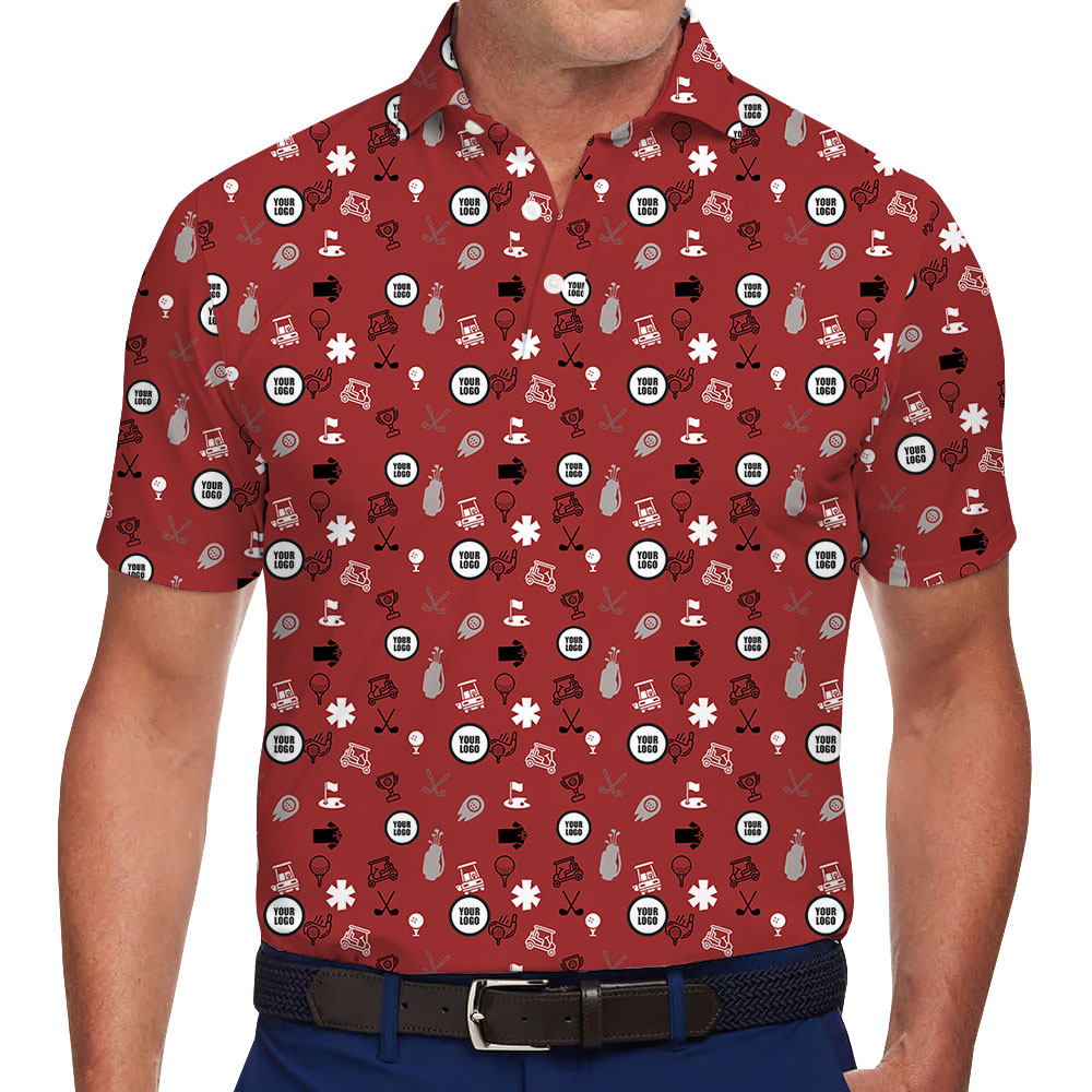 [Live Preview] Custom Golf Polo Shirt with Logo and Multiple Colors - variant image 1