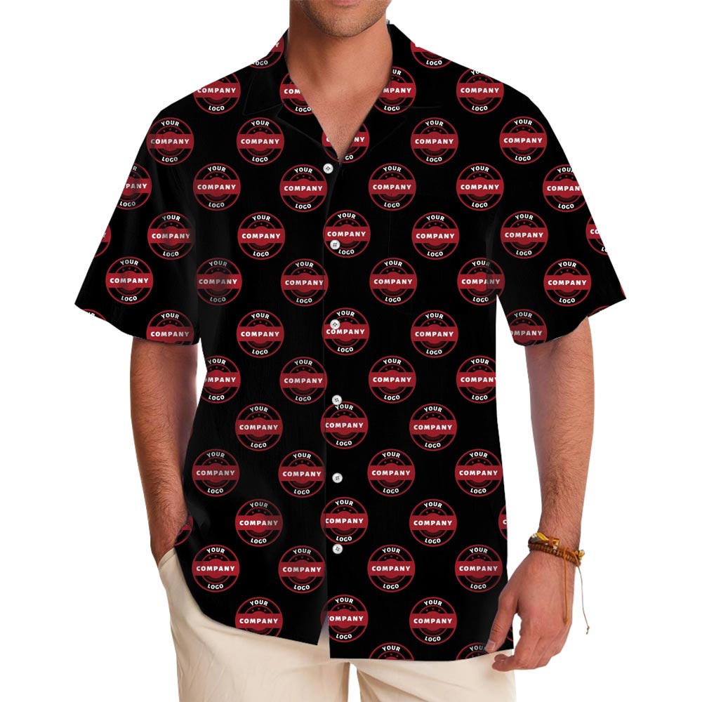 [Live Preview] Create Custom Hawaiian Shirt With Your Own Logo - variant image 1