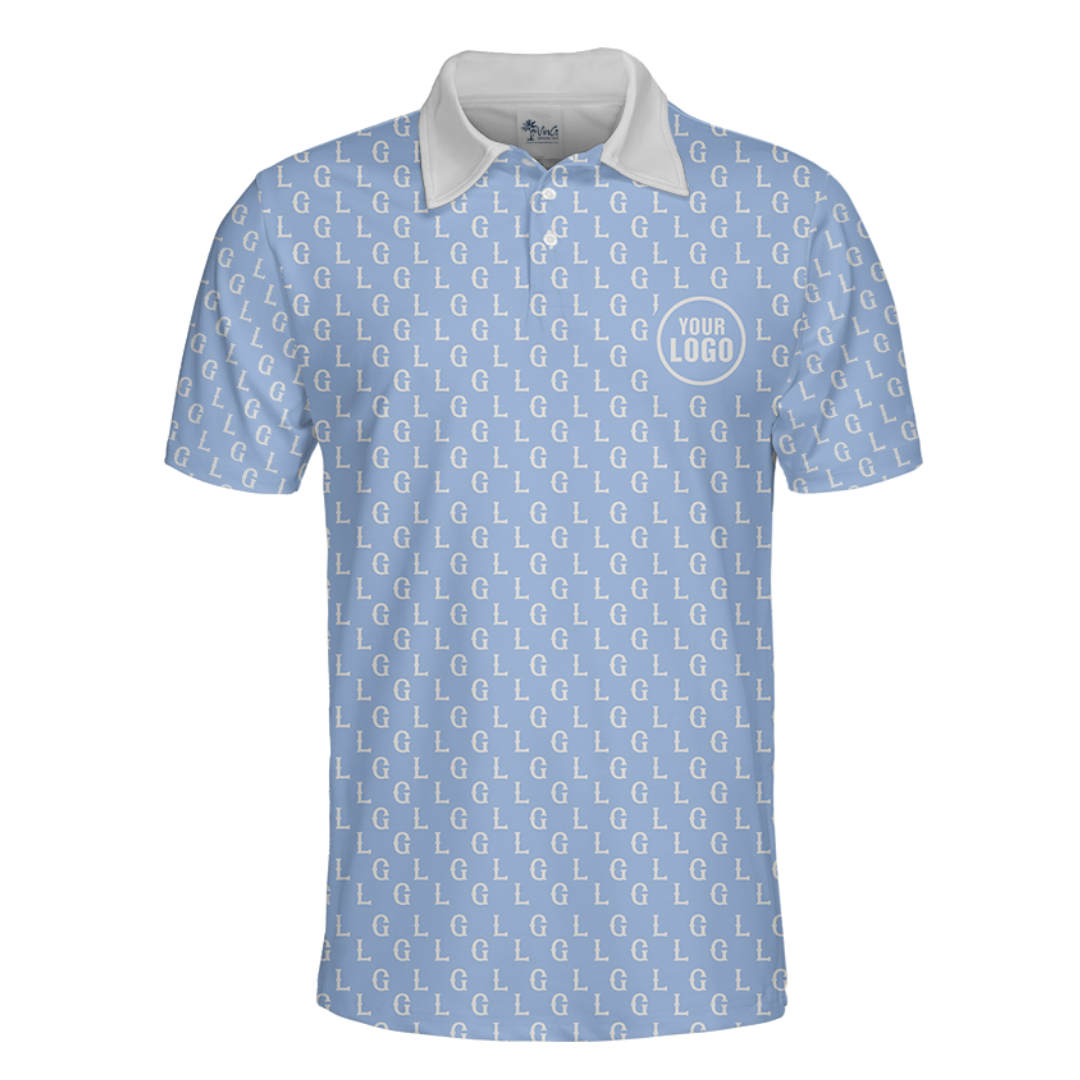 Custom Logo Monogram Polo Shirt for Your Brand - variant image 1