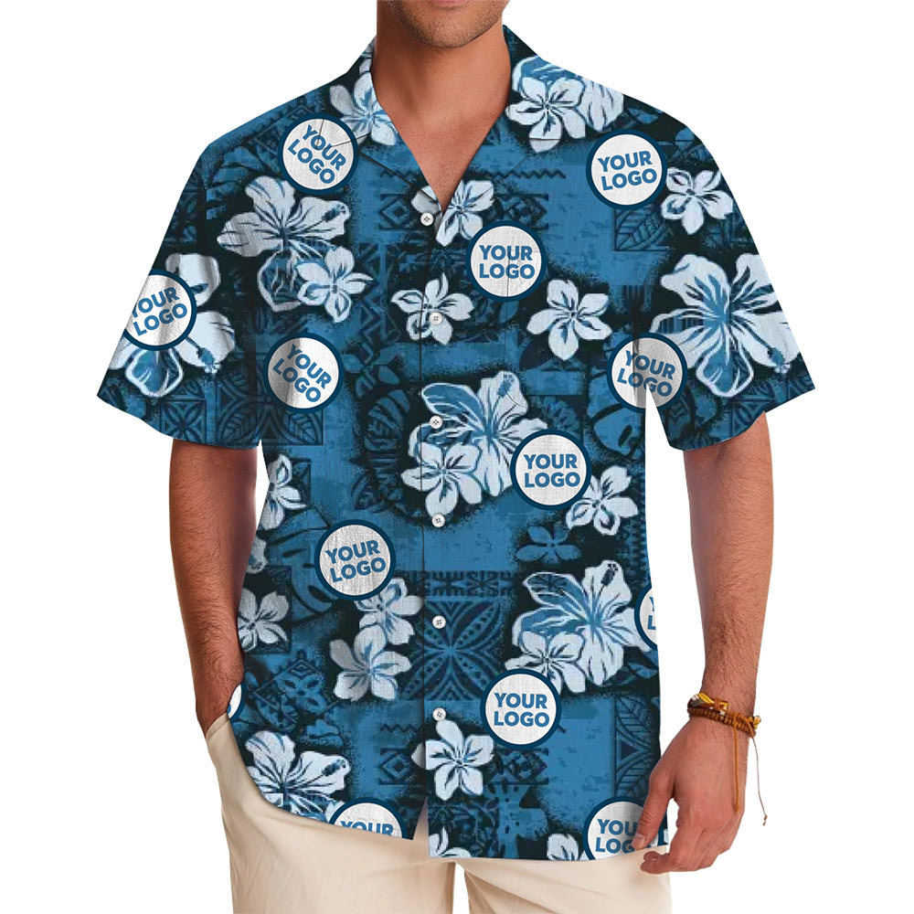 [Logo + Color] Custom Hibiscus Shirts with Hawaiian Styles and New Live Preview - variant image 1