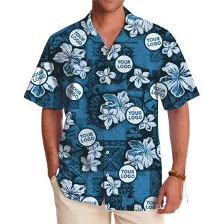 [Logo + Color] Custom Hibiscus Shirts with Hawaiian Styles and New Live Preview