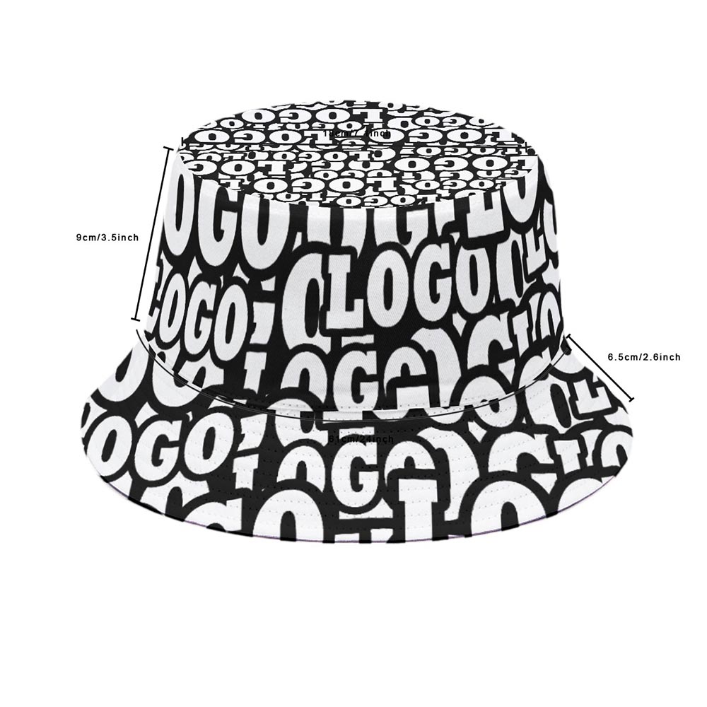 Custom Logo Bucket Hat