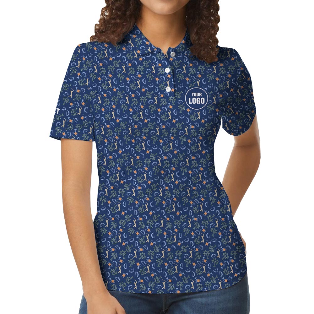 Custom Golf Logo And Name Polo Shirt Bulk Order For Club