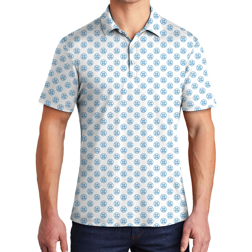 Custom Small Logo Polo Shirt With Live Preview - variant image 1