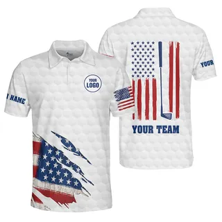 American Golf Polo Shirt with Custom Logo for Teams