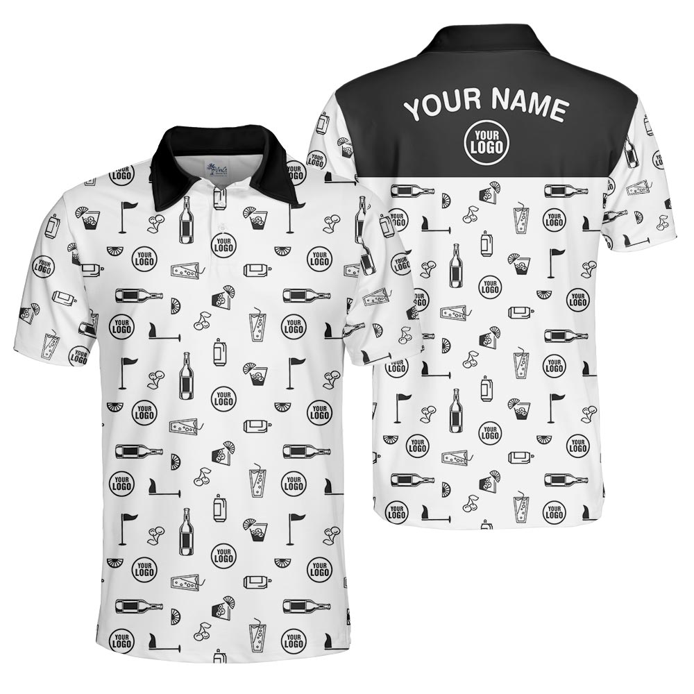 Unique Custom Logo And Name Golf Polo Shirt For Team - variant image 1