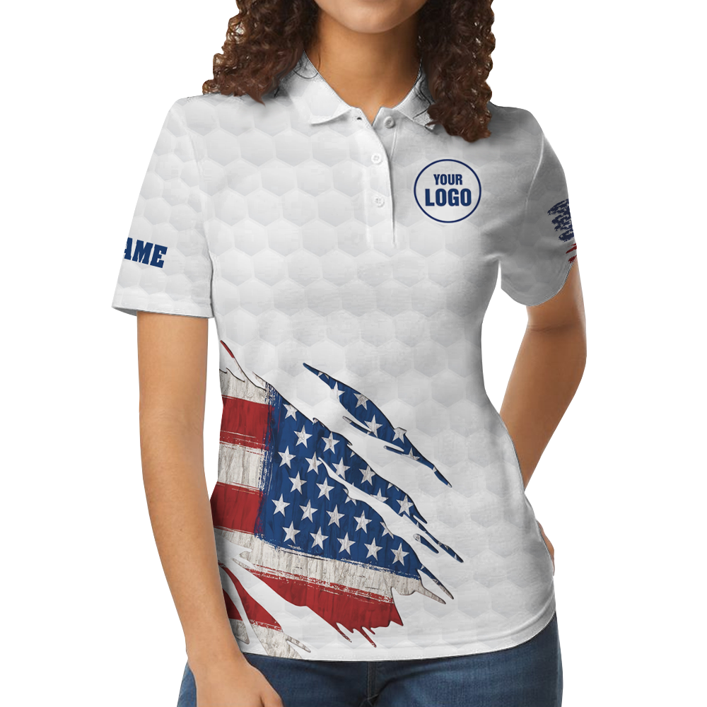 American Golf Polo Shirt with Custom Logo for Teams