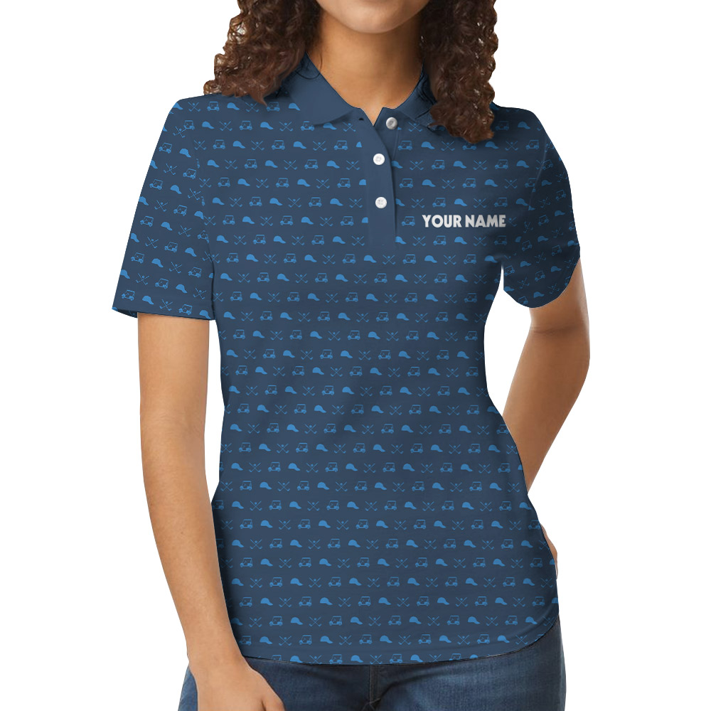 Customized Logo And Text Golf Polo Shirt For Company