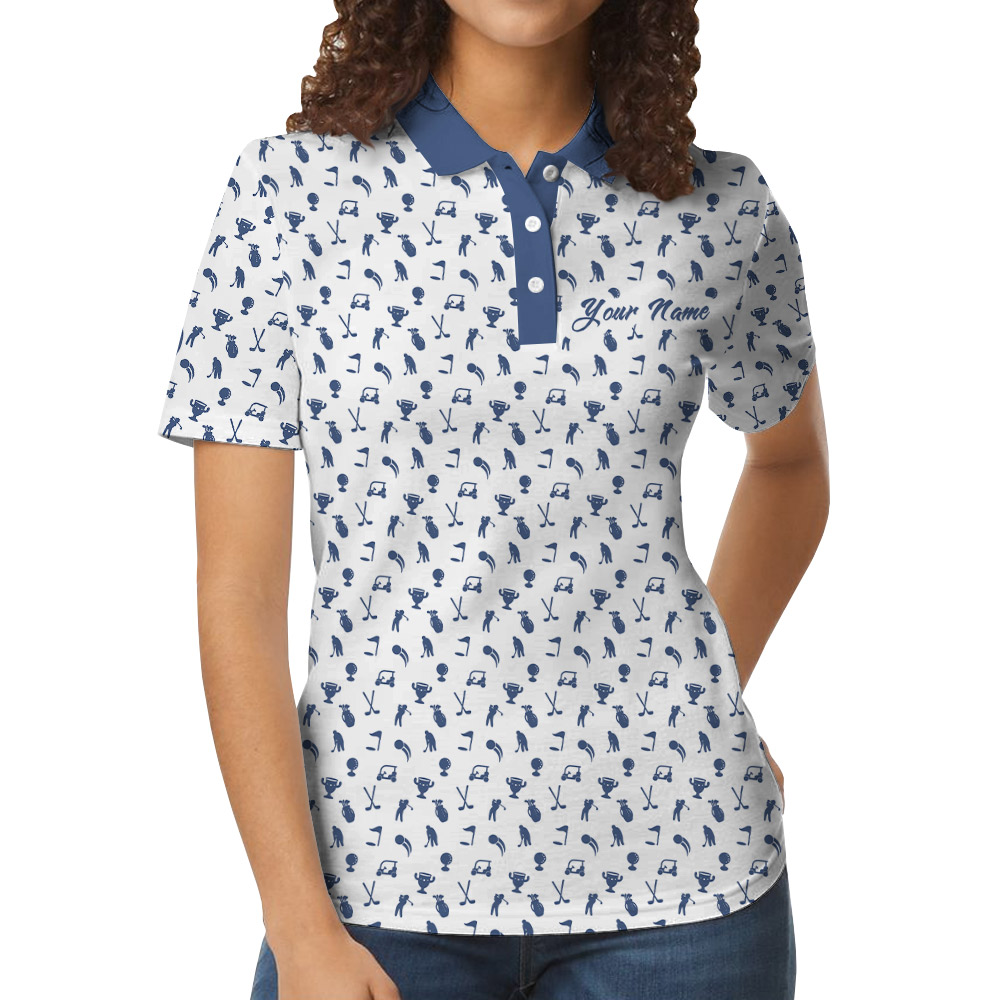 Personalized Logo Golf Polo Shirt With Preview
