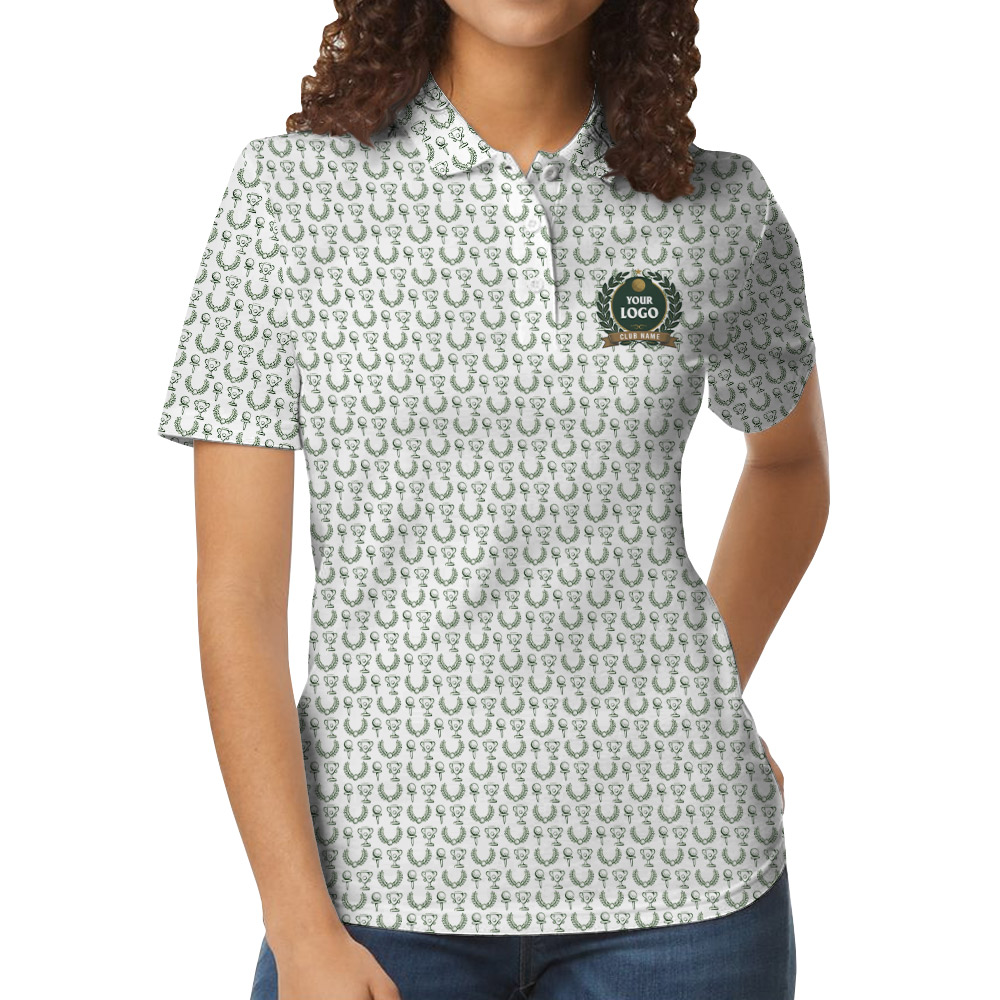 Custom Golf Logo And Name Polo Shirt