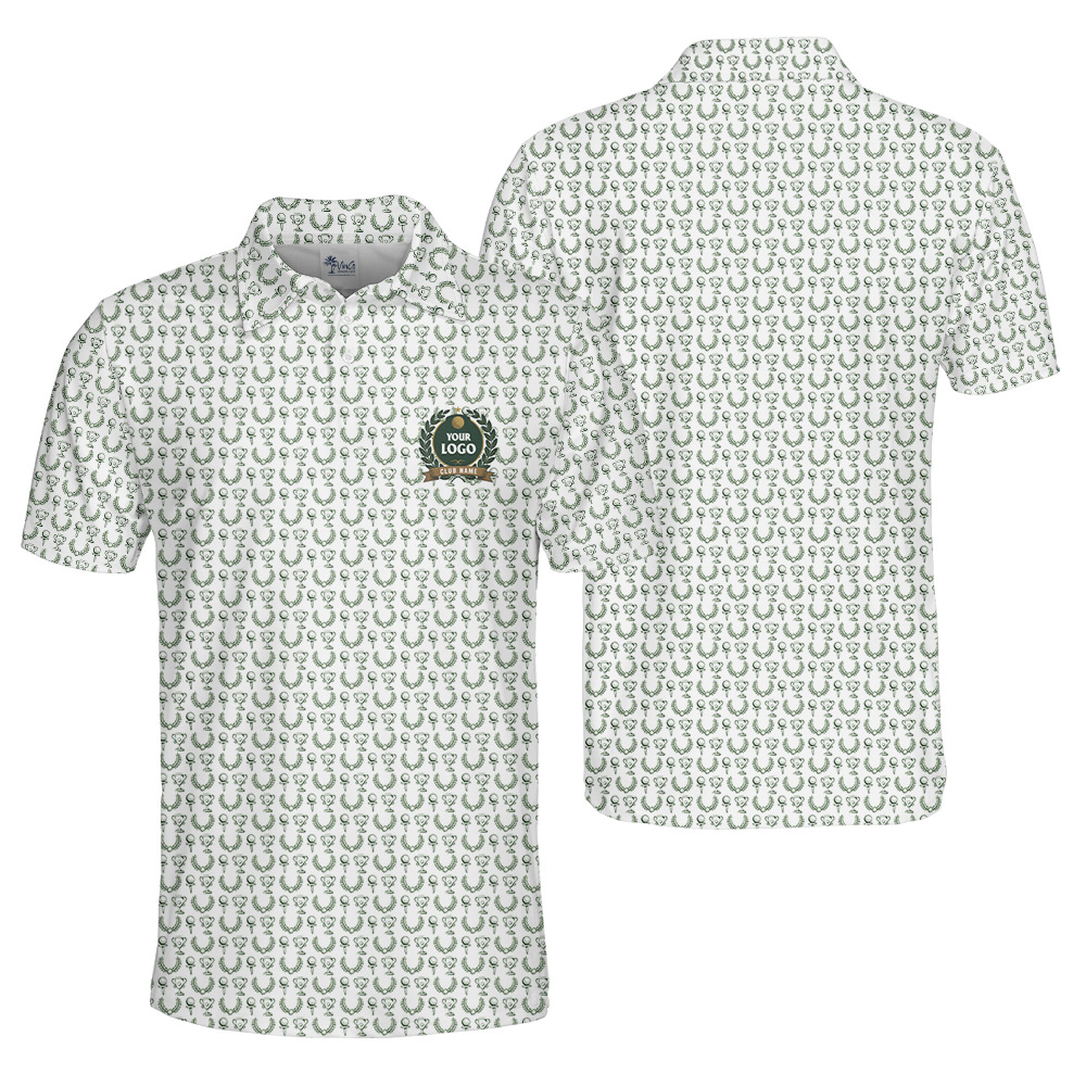 Custom Golf Logo And Name Polo Shirt