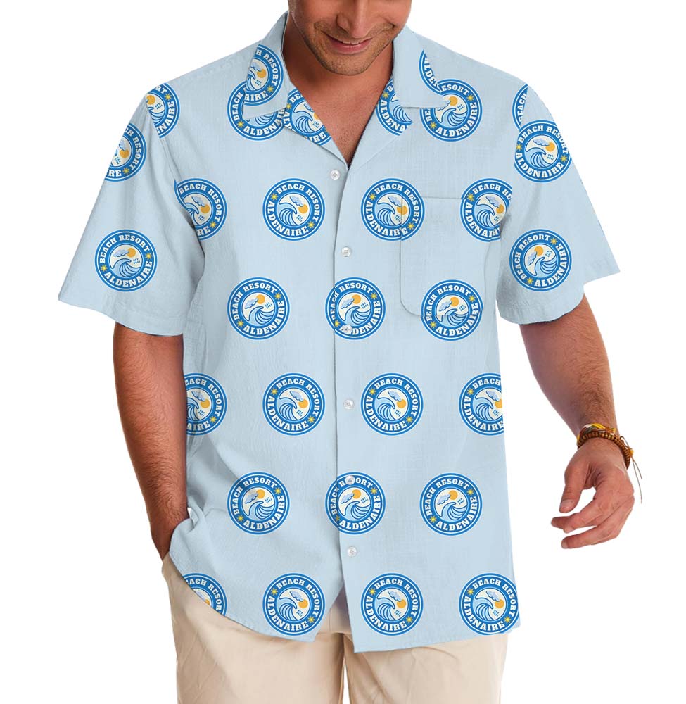 Customized Logo Button Up Shirt With Preview