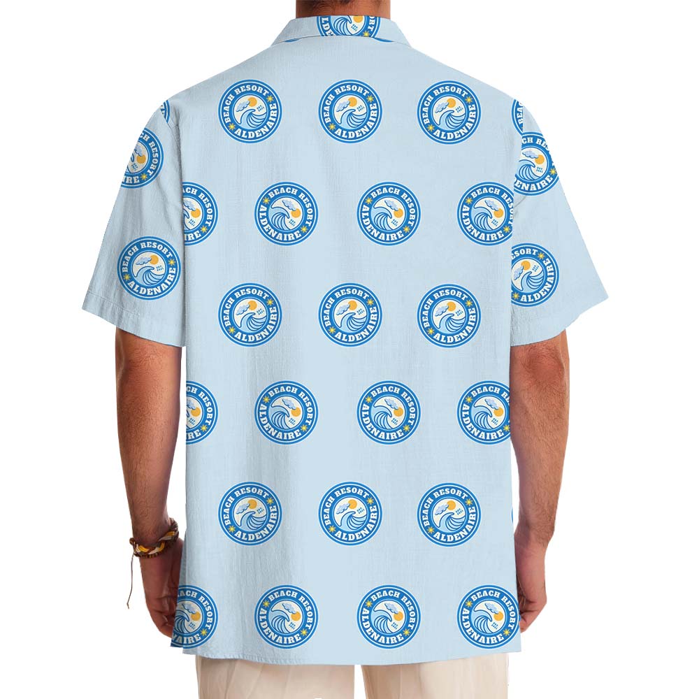 Customized Logo Button Up Shirt With Preview