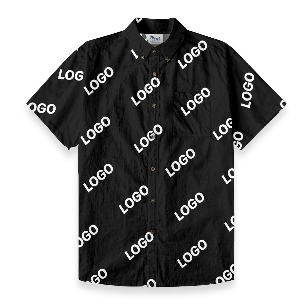 Custom Any Design Button Down Hawaiian Shirt - variant image 1