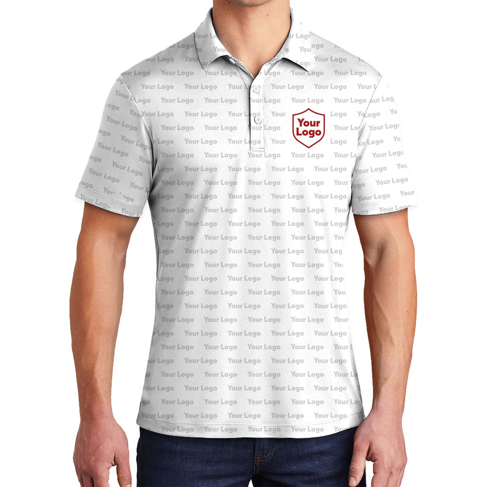 Full Custom Small Logo Polo Shirt For Company - variant image 1