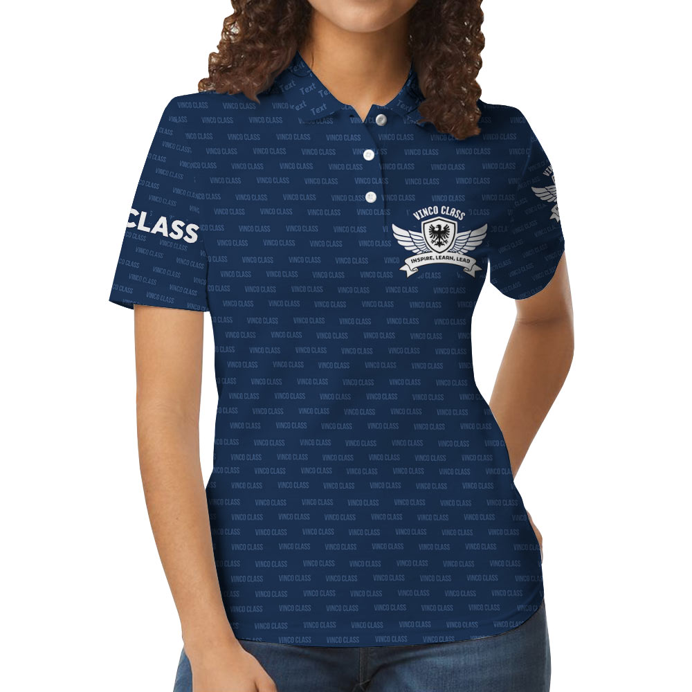Full Custom Branding Polo Shirt With Preview