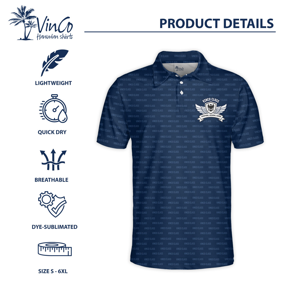 Personalized Logo And Name Polo Shirt With Preview