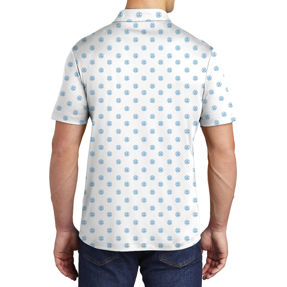 Custom Logo Polo Shirt With Preview