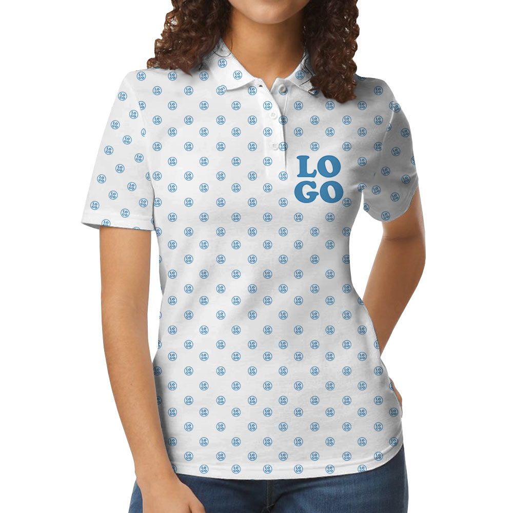 Custom Logo Polo Shirt With Preview