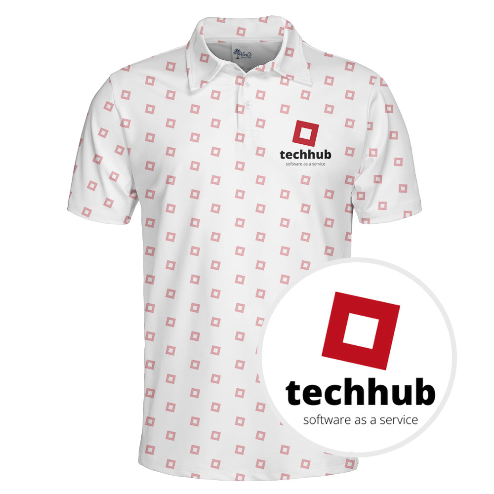 Full Custom Small Logo Polo Shirt For Company