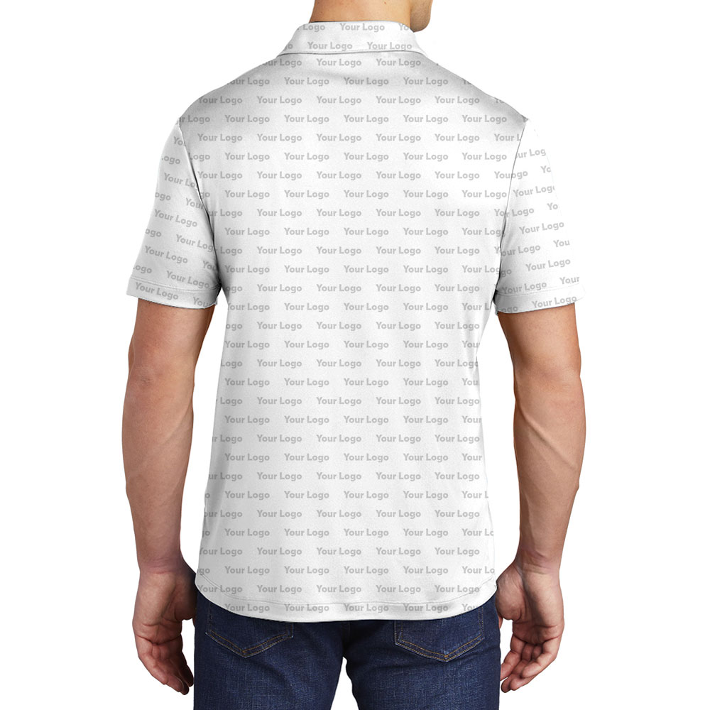 Full Custom Small Logo Polo Shirt For Company