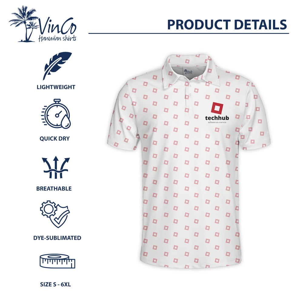 Full Custom Small Logo Polo Shirt For Company