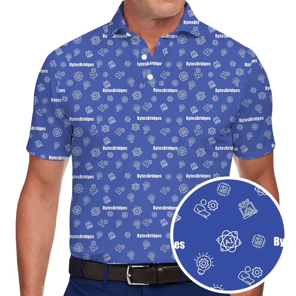 Custom Small Logo And Design Collared Polo Shirt - variant image 1